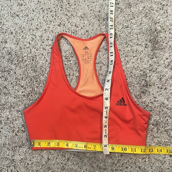 Adidas Orange Sports‎ Bra Woman’s Medium - Picture 3 of 4